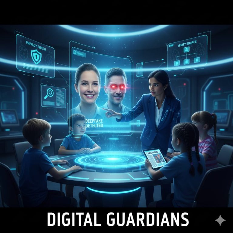 Digital Guardians: Navigating Safety and Deep fakes