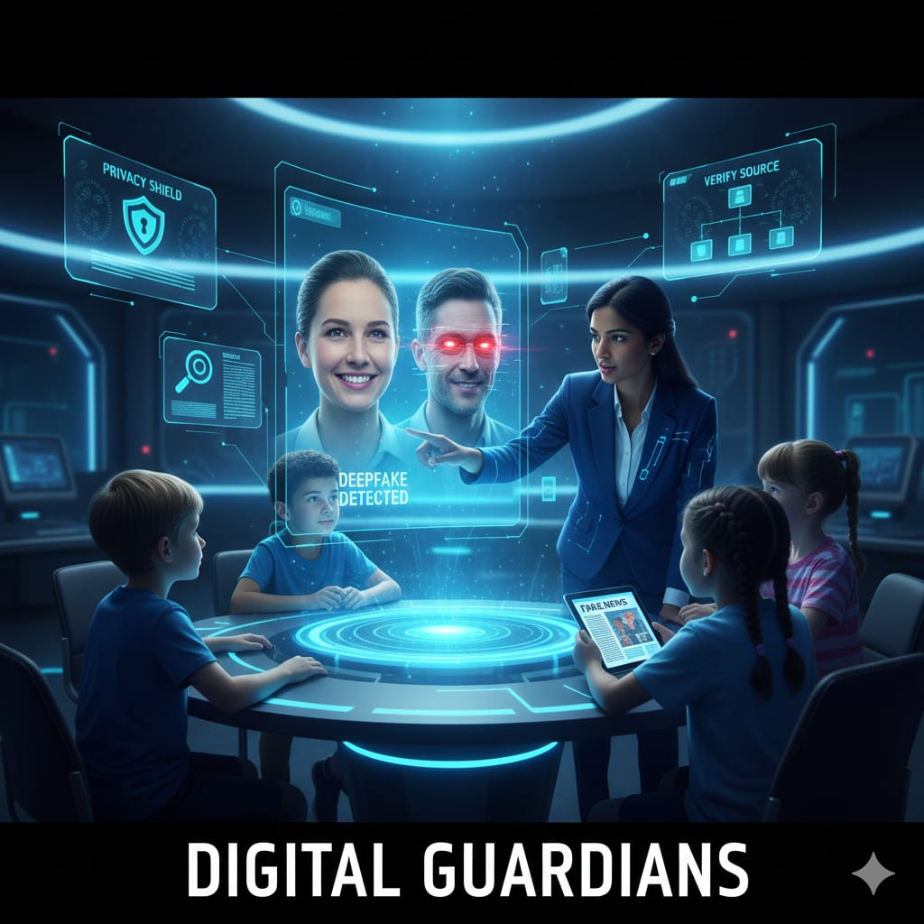 Digital Guardians: Navigating Safety and Deep fakes
